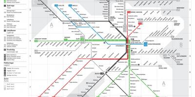 خريطة مترو sl