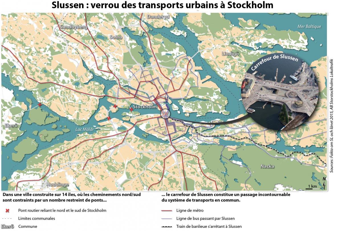 خريطة Stockholm slussen