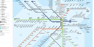 Sl tunnelbana خريطة