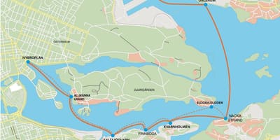 خريطة frihamnen ستوكهولم
