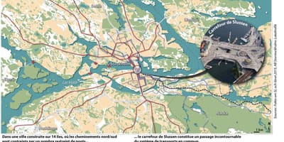 خريطة Stockholm slussen